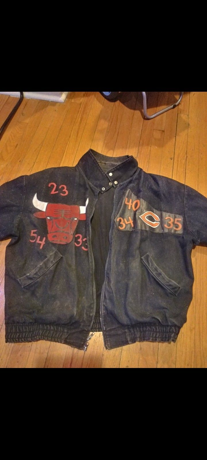 Vintage Custom Sport Team Jacket From The Early '80s