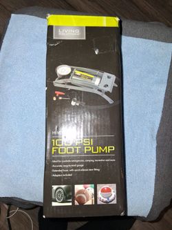 HI-VOLUME 100 PSI FOOT PUMP