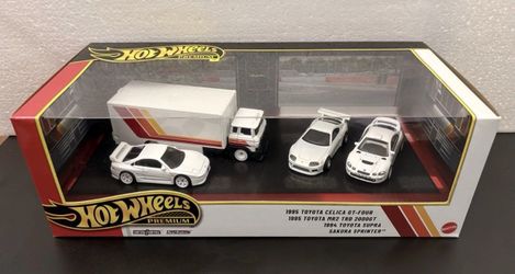 Hot Wheels Toyota Box Set Supra, MR2, Celica