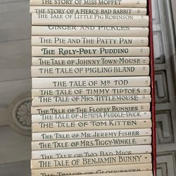 The World of Peter Rabbit by Beatrix Potter by F.Warne &Co. Set of 20 books