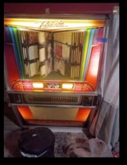 Vintage bar style jukebox