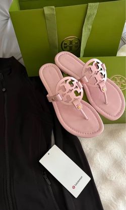pink tory Burch & lulu