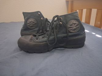 Black Converse Chuck Taylor All Star Lugged Platform High Top Sneakers