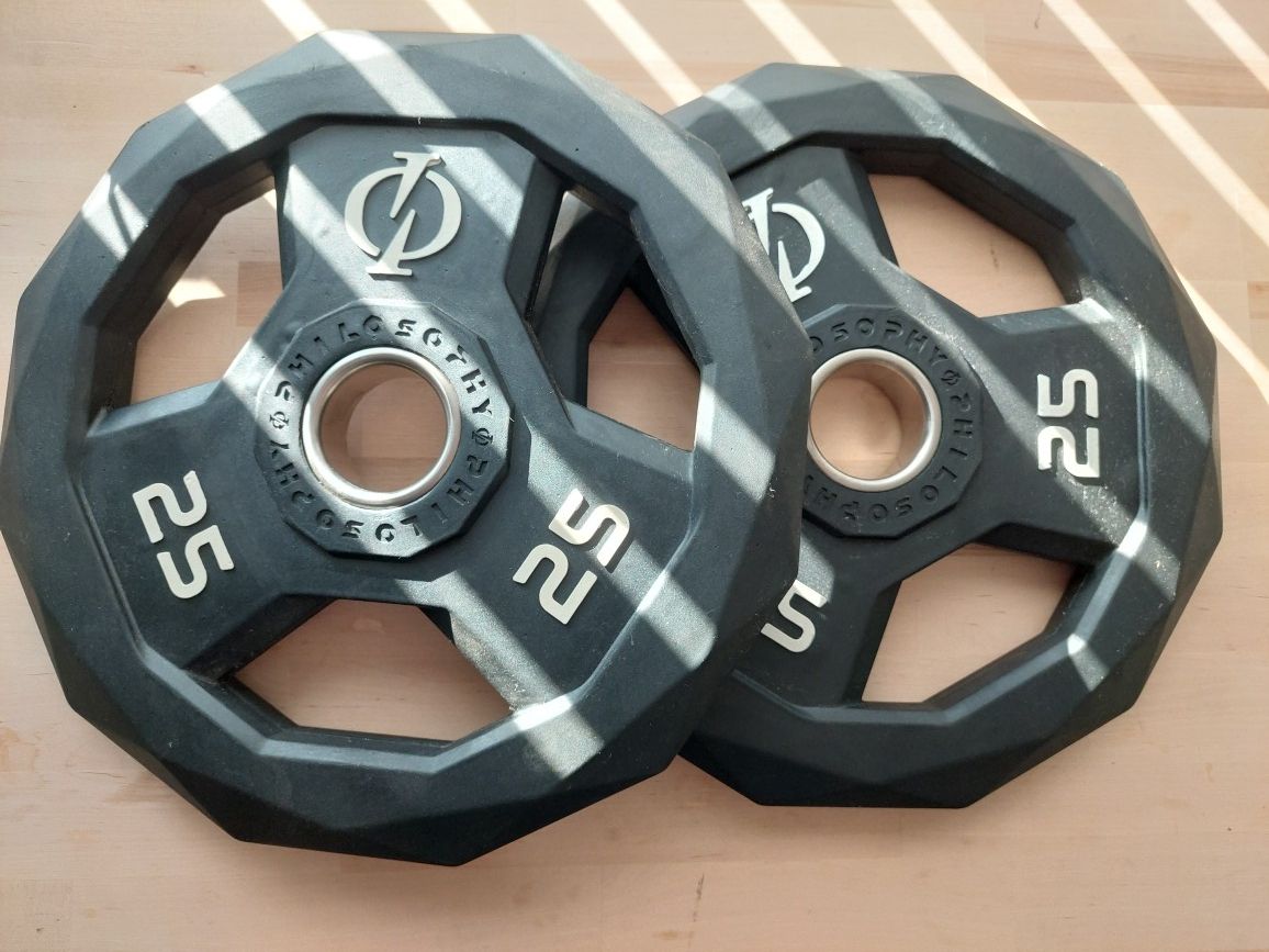Barbell Plate Weights 25 Pounds Lbs.