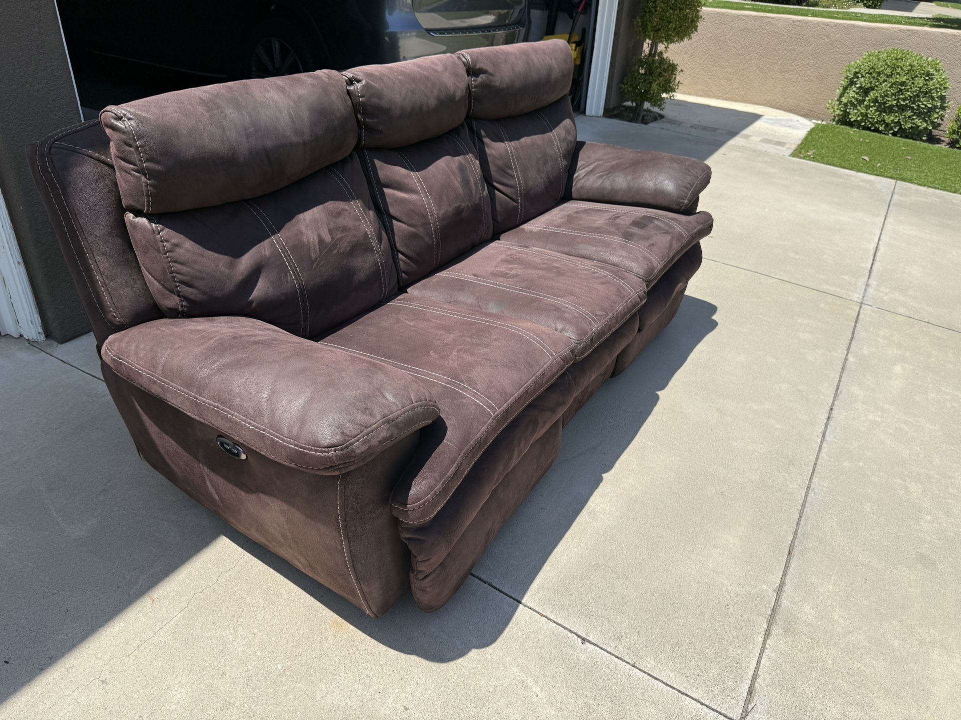 Powered Recliner Couch