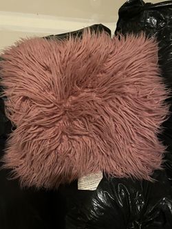 2 Fury Pink Pillows