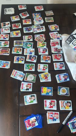 World Cup stickers .50 cents each card you need