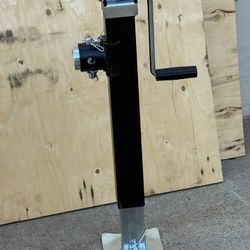 Sidewind 8000LB Lift Pipe Mount Tongue Jack Weld On Tube Jack 4 RV Boat Trailers