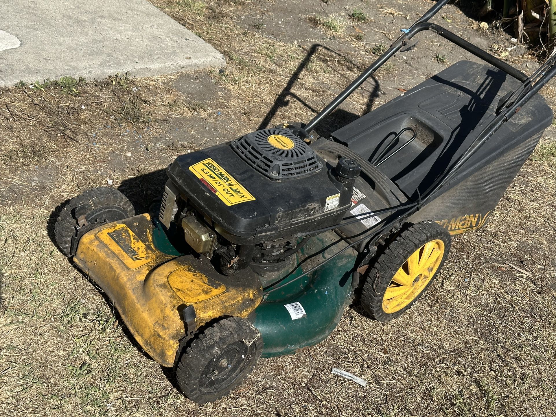 Self Propelled Lawn Mower Kawasaki 6.5 hp  21 inch