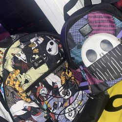 2 nightmare before xmas backpacks