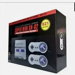 Classic 821 Games Retro Super Game Mini TV 8 Bit Old School Console