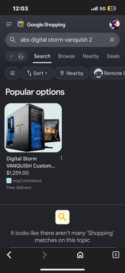 Storm Vanquish 2 Gaming pC