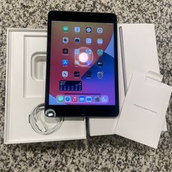 Apple iPad Mini 5th Generation 64gb Space Gray With Original Box And Charging Cable 
