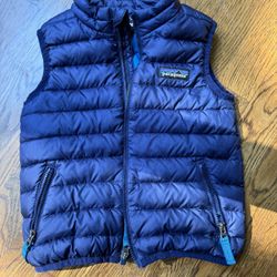 Patagonia down Vest - 2T Navy