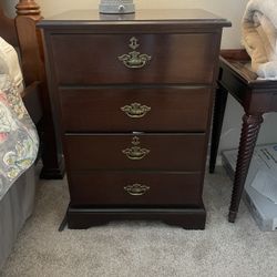 Vintage Mahogany Bombay Filing Cabinets/drawers (2 Available