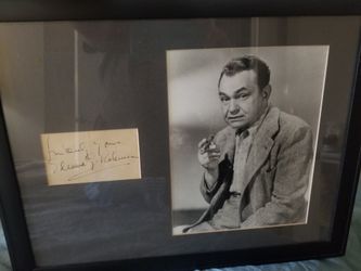EDWARD G ROBINSON AUTHENTIC 