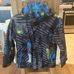 Quicksilver boys Snowboard Jacket Size 10