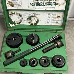 Greenlee Slug-Buster Knockout Punch Kit ½″-2″ (Model 7238SB)