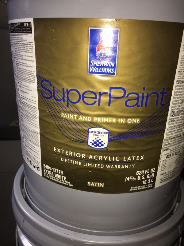 Sherwin Williams Super Paint LatexNew for Sale in Houston