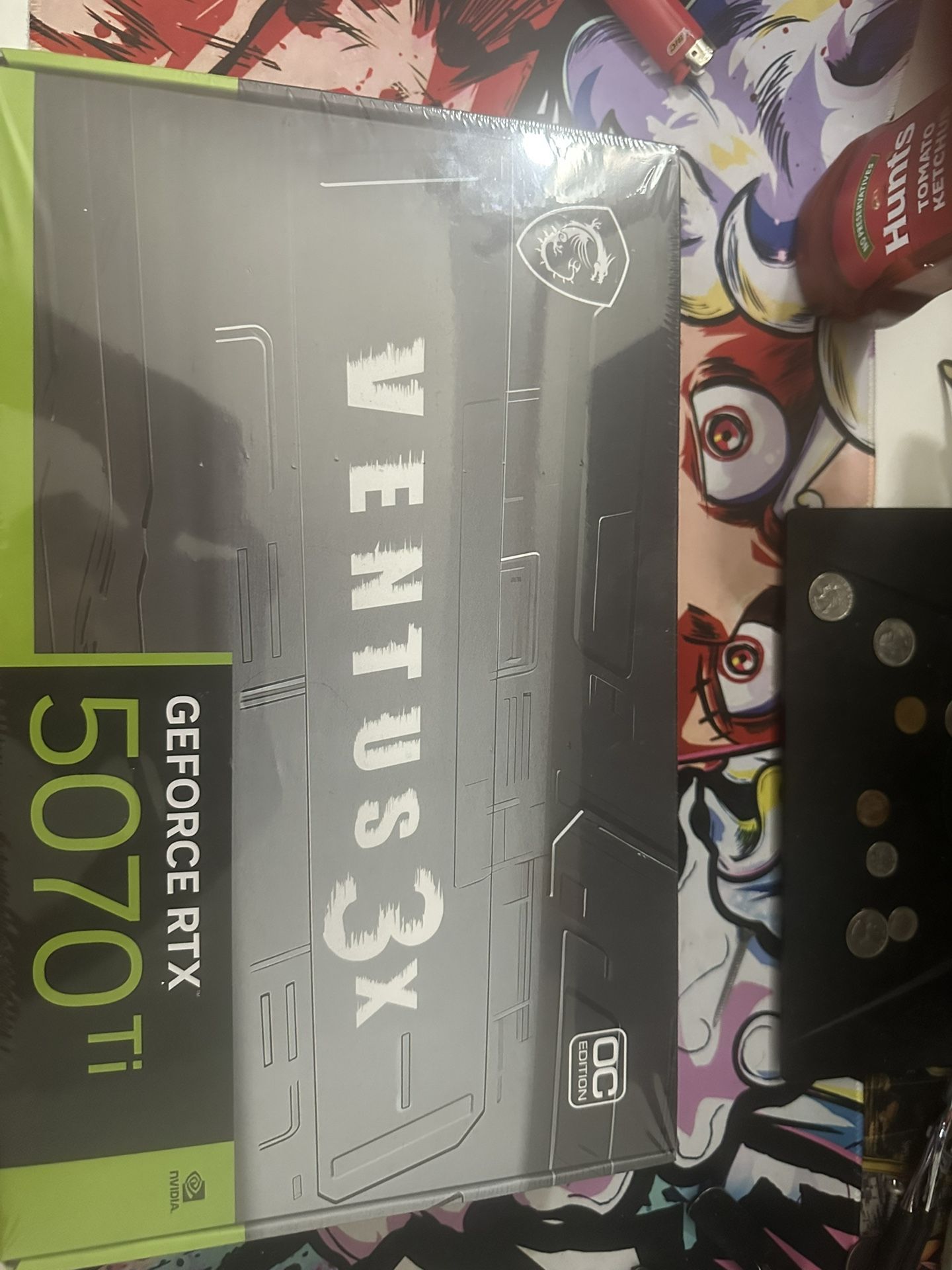 Msi Nivida Ventus 3x GeForce Rtx 5070ti Brand New With Receipt