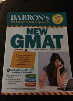GMAT test preparation 17th Ed.