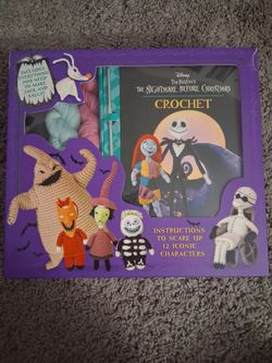 Nightmare Before Christmas Crochet kit/puzzle