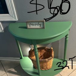 Entry Table And End Table 