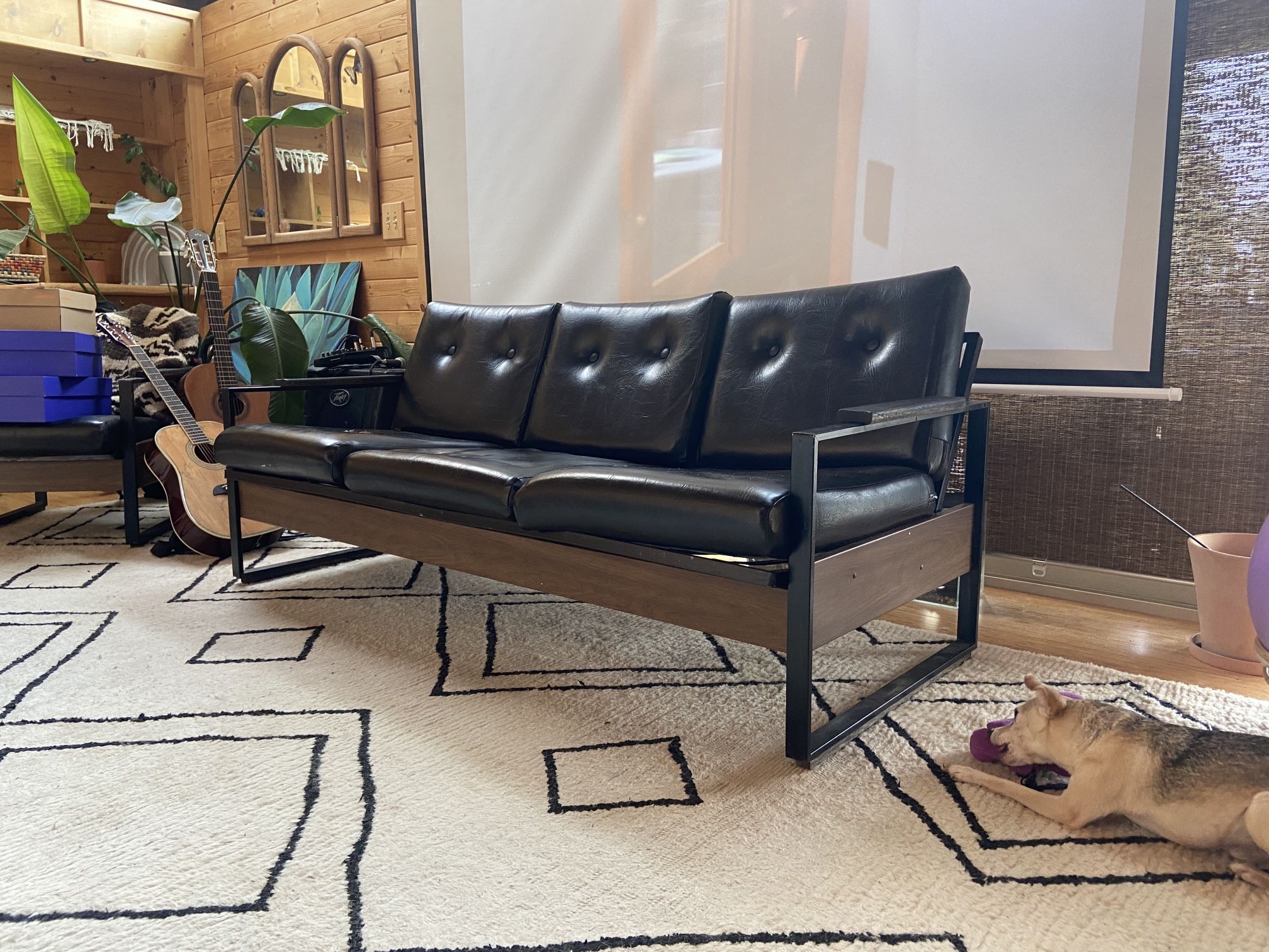 Vintage Leather Couch