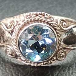 Vintage Style Sterling Silver Ring