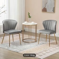 Accent Chair Set Of 2 Modern Style New