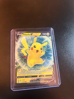 Pikachu V promo