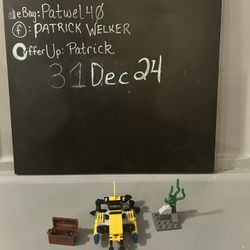 7770 LEGO Aqua Raiders Deep Sea Treasure Hunter 