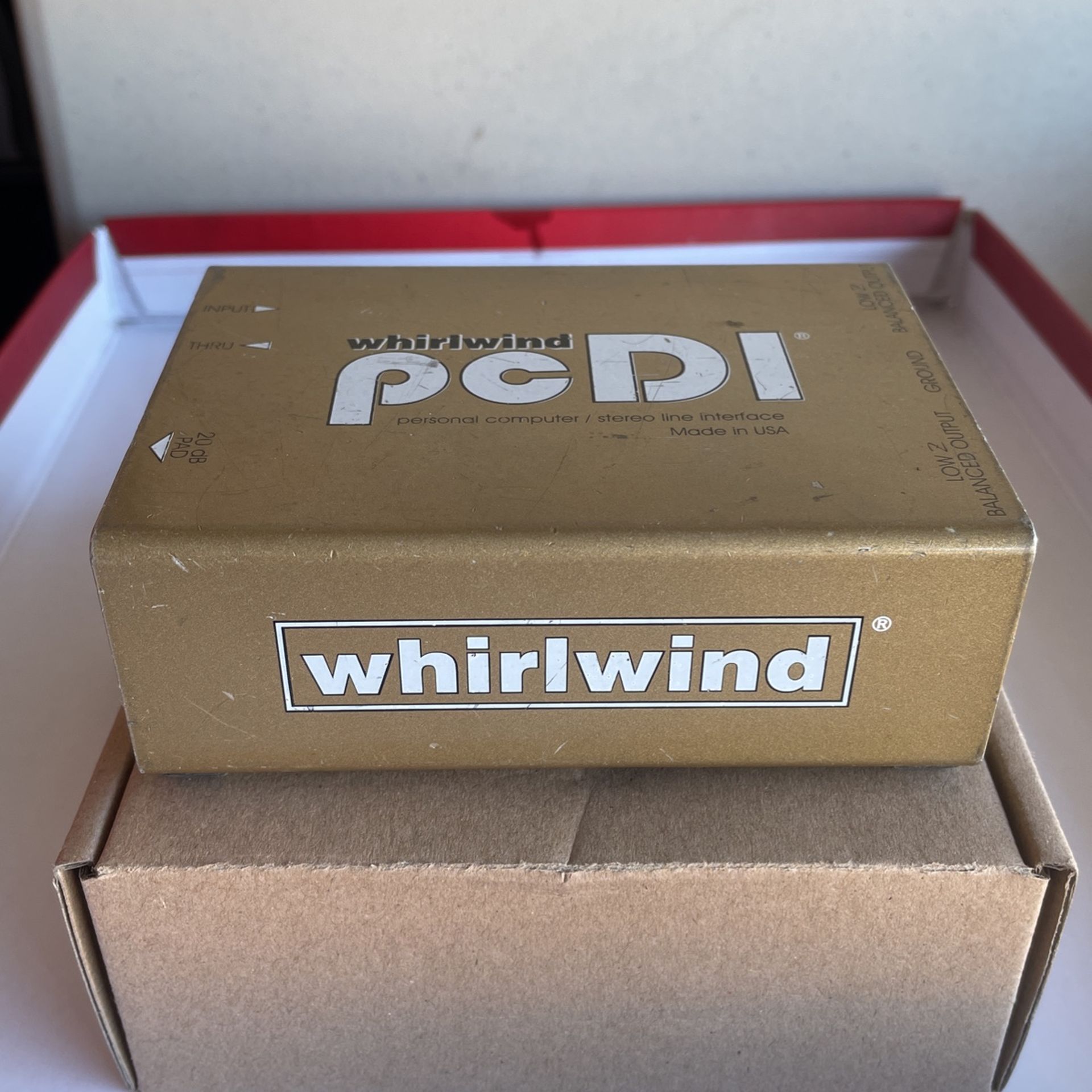 Whirlwind pcDI 2channel Passive A/V Direct Box for Sale in Yuma, AZ