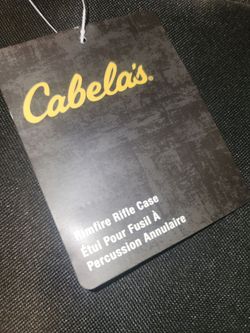 Cabelas case's 3 small 2 big and mics case