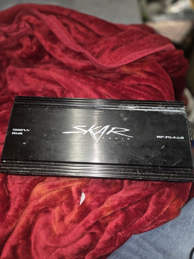 Skar 500 Watt RMS Car Amplifier (4 Channel) RP-75.4AB