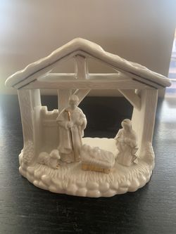 Tea Light Nativity By MikaSa, Fine China