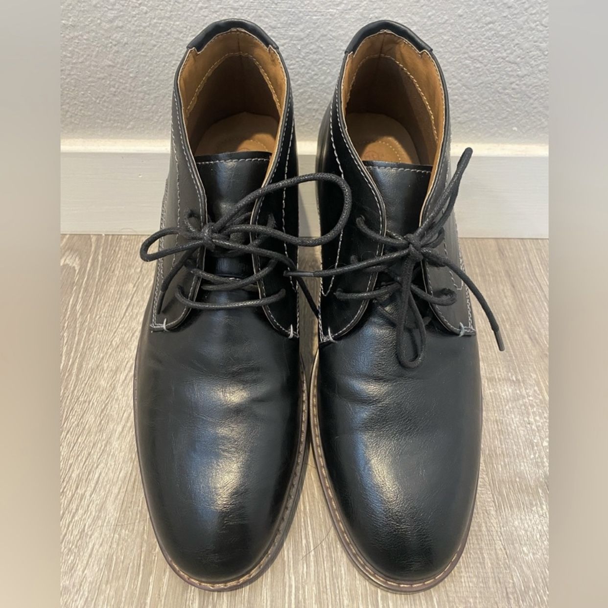 Dexter Comfort Memory Foam Black Lace Up Chukka Boots ( Men’s Size 11)