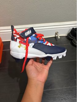Under Armour Bryce Harper 6 Baseball Cleats - Kids Youth Size 1.5