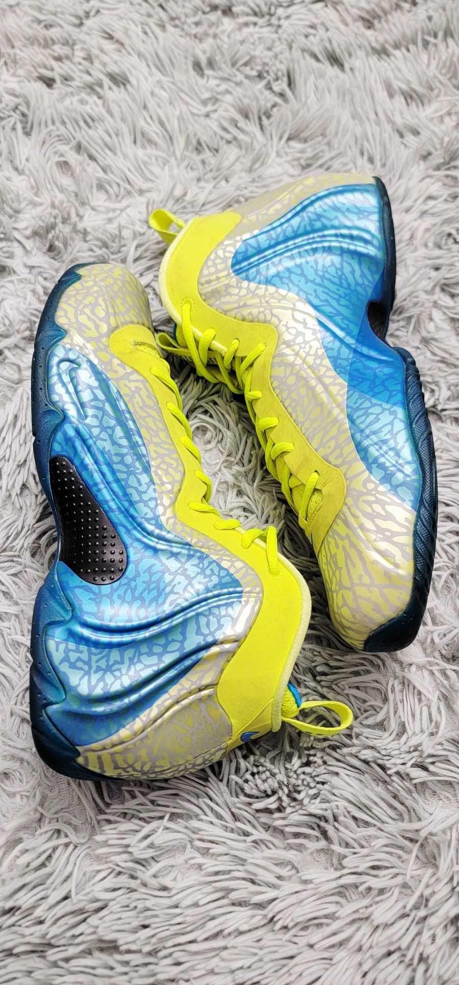 Size Men's Nike Air Flightposite Exposed Volt 616765