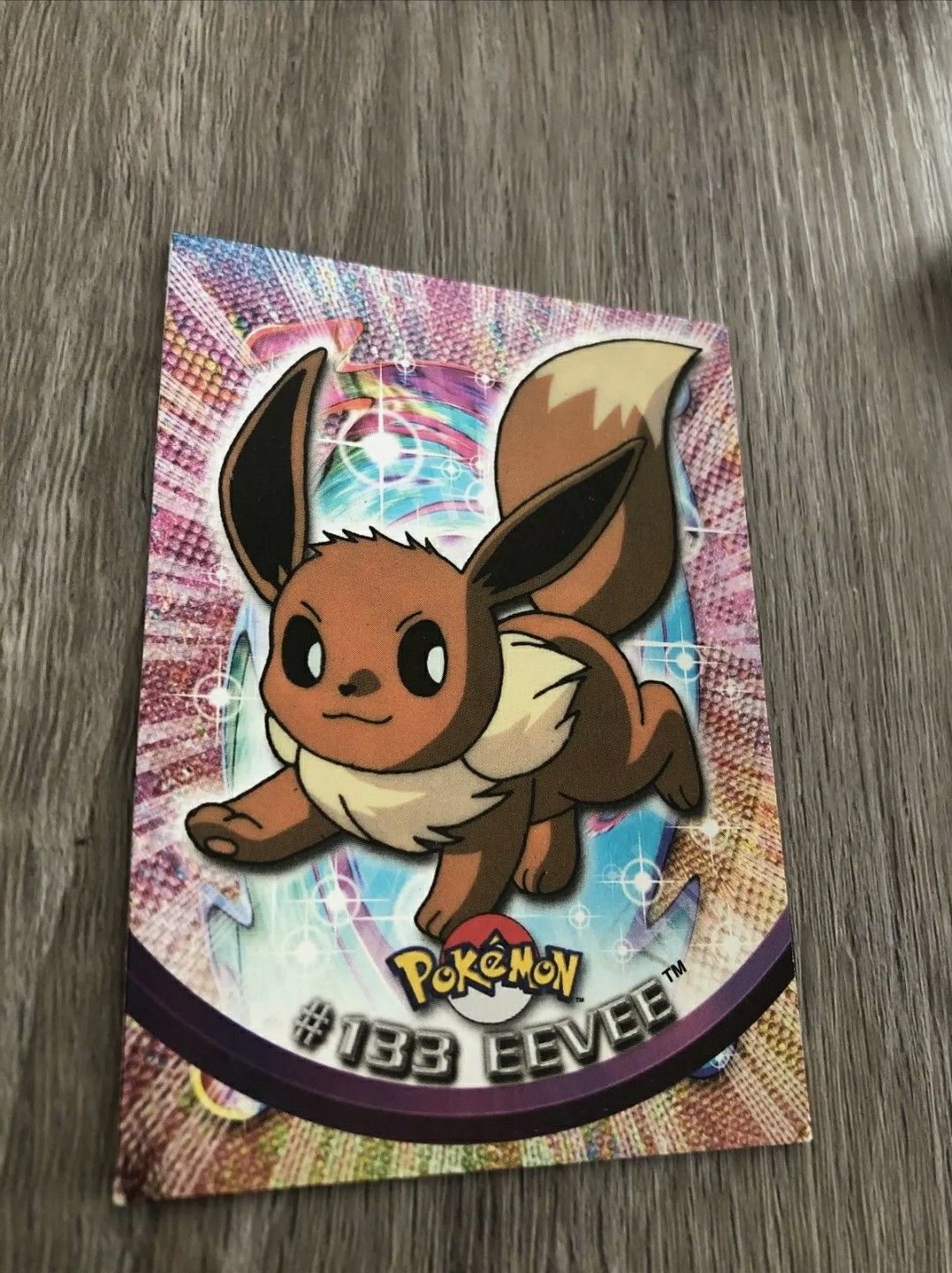 Eevee 133 TOPPS Pokemon Card - Foil NM