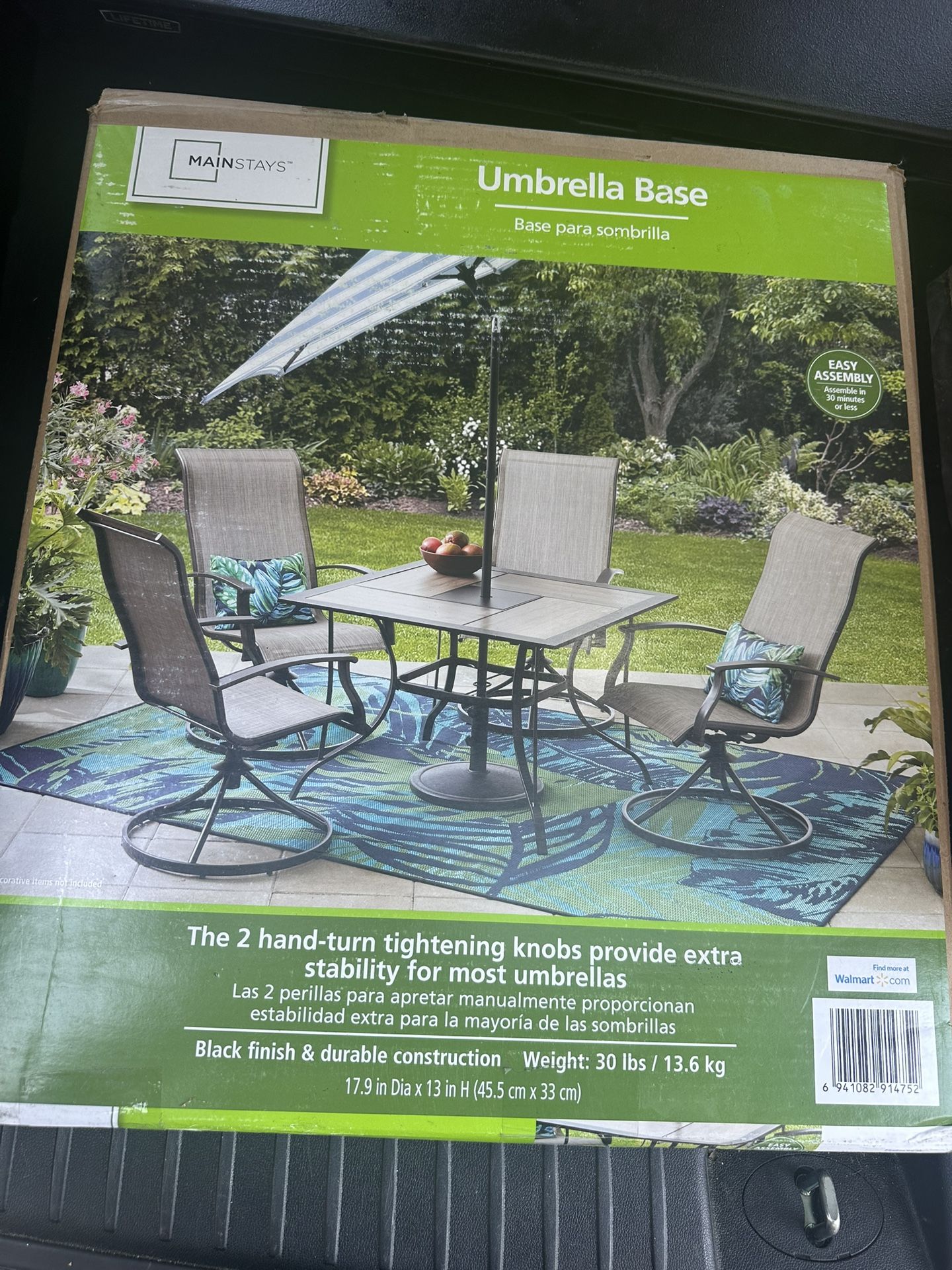 Mainstays Umbrella Base