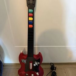 PS2 Guitar Hero RedOctane Gibson PSLGH