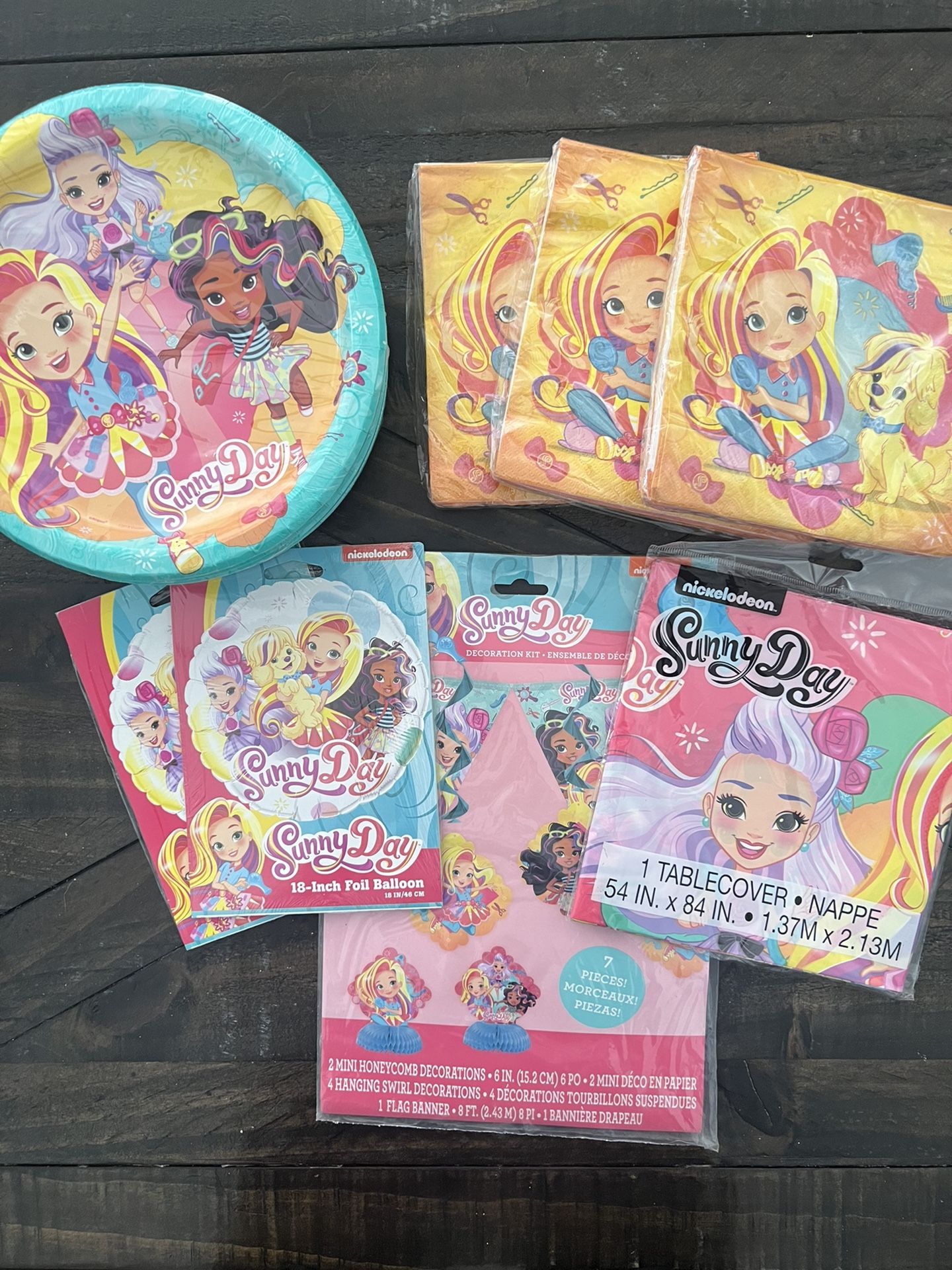 Sunny Day Birthday Party Supplies