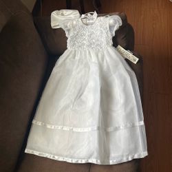 Vestido blanco p/nina