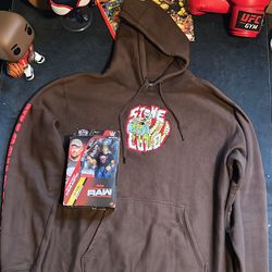 Shoe Palace x WWE Stone Cold Steve Austin (Hell Yeah) (Brown) Hoodie