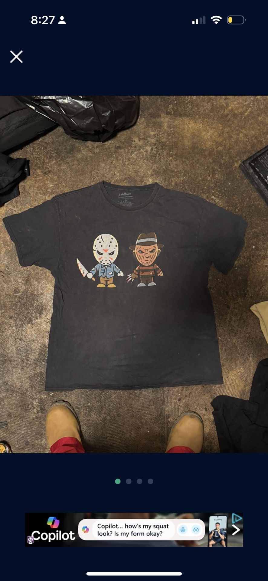Vintage Jason And Freddy T Shirt