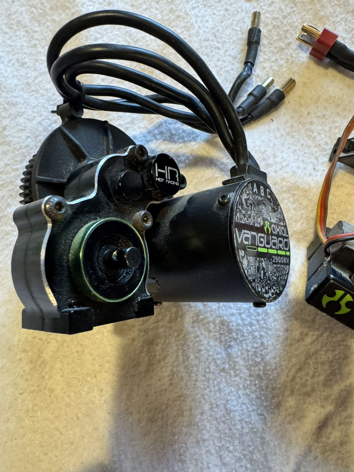 Axial Exo Terra Buggy Motor And Eac With HR Trans