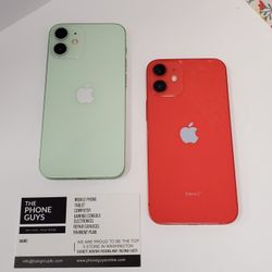 Apple IPhone 12 Mini Unlocked For All Carrier - $1 Down Today, No Credit Needed