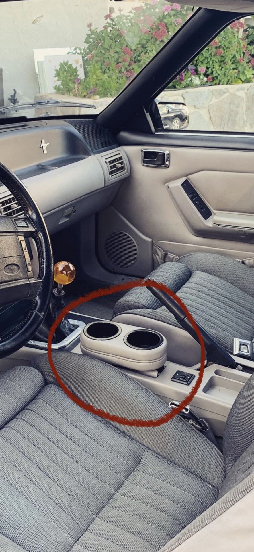 87-93 fox body mustang cup holder