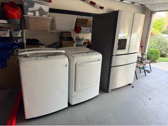 LG Washer and Dryer and Whirlpool Refrigerator